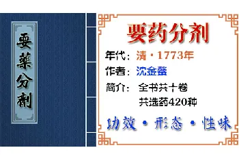 中药材【地肤子】功效与作用_要药分剂卷三 通剂_要药分剂中草药大全